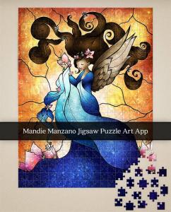Mandie Manzano Jigsaw Puzzle App Released